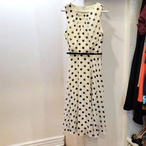 Eliza J polka dot dress